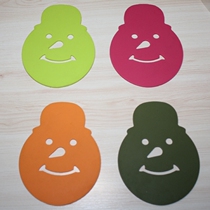 Authentic European France COSYLIFE SNJ Silicone Snowman Bowls Cups Cushion Children Insulation Non-slip Soft Promotion