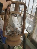 Three-way hoop Old glass coal Oil lamp Germany Mast Light English Old Boat Light Old Horse Light Old Masthead Light Bull head 8