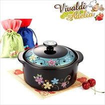 Korean original imported cooking pot with Ming fire ceramic stone pan colored heat resistant sand pot