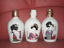 Ceramic wine bottle collection 2288180ML Japanese sake ladies small wine bottle a group