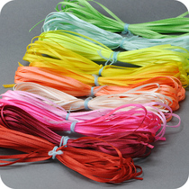 Handmade DIY baby clothes bow Ultra-fine mini double-sided plain silk ribbon ribbon ribbon webbing 2mm