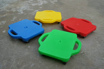 Children feel integrated training equipment Plastic scooter skateboard Climbing Tackle Sensory Sliding Tackle Slip Wagon