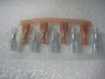 US AMP AMP 4 75 4 8MM plug spring terminal block 3-520412- 2 capacitive terminal blue strip