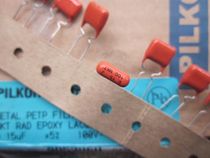 PHILIPS PHILIPS MKT metalized polyester film 150nf100v 0 15 uf100v 154 100v