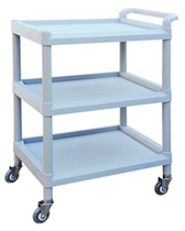 Korean beauty salon disposal car plastic trolley medical cart beauty care car Medical treatment car skin care car