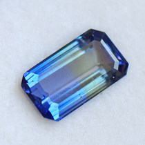 7 22cts of natural Tanzanite A15-2 large carat gems with beautiful rectangular surfaces