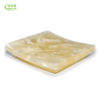 Acrylic soap dish Hotel Hotel Hotel Inn supplies marble yellow non-slip room home dual-purpose high-end customization