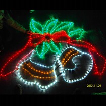 Spring Festival lighting Rainbow tube lighting Spring Festival lantern Spring Festival decoration Wall lighting background decoration