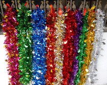 Christmas decoration ribbon pull flower color strip Christmas Tree decoration wool Christmas supplies Christmas Tree decorations