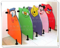 Kindergarten toilet baffle stool pool separator Childrens cartoon shape end toilet urinal pocket new