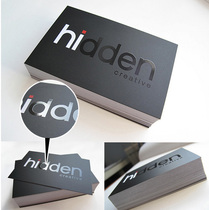 Special promotion customized high-end color business card 2 boxes UV color business card only for 25 yuan box