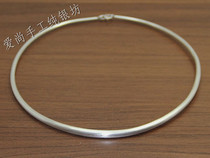 Traditional handmade 99 sterling silver collar ladies sterling silver Fashion necklace collar baby