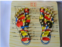 Spring type foot massage plantar foot massage plate foot massage wooden foot soles home massager