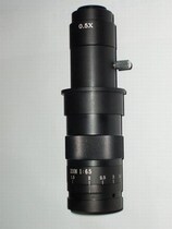 Monocular video microscope lens XDC10A 0 7X-4 5X continuous zoom digital microscope lens Electric