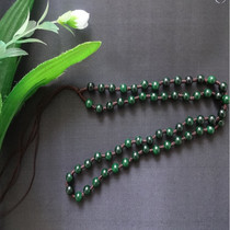 Jade pendant Jade lanyard Malay jade necklace Emerald DIY hand-made
