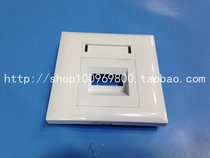 Type 86 slant SC duplex fiber optic panel SC panel Fiber optic terminal socket panel Flange coupler