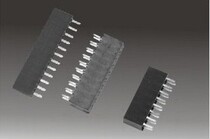 2 54MM pitch 2 * 40P straight insertion row hens H= 5 7MM row hens straight insert connector hot sell