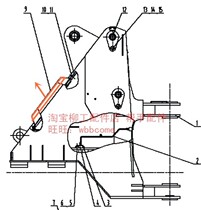 Liugong accessories Liugong 30E 855 50C front frame front cover