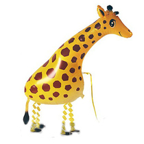 New pet balloon giraffe multiple walking PET molding ball balloon animal shape balloon