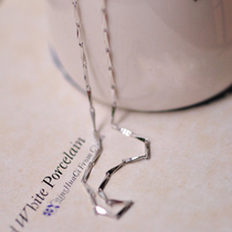 -You have been here all of a sudden I miss my life (Special ~ delicate simple 925 silver chain)