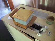 The 6-digit ground insert contains the required module panel.