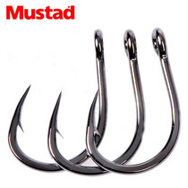 MUSTAD Musda 10827NPBLN deep sea iron plate hook release hook fishing hook pipe Hook 2 0-1 0
