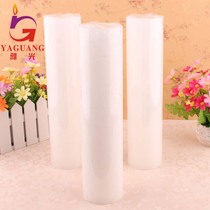 ya guang smokeless and odorless club party long white candles European wedding wedding cylindrical large candle 7*28 5cm