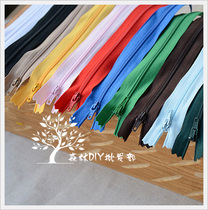 (Forest sales)Brand candy nylon zipper 3# 20CM(11 colors) 20 bags 73g