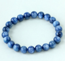 Shuiyuyubo kyanite bracelet kyanite cat eye blue