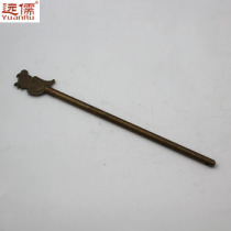 Yuanru copper sculpture pure copper latch door lock latch door bolt 18CM YRJ083