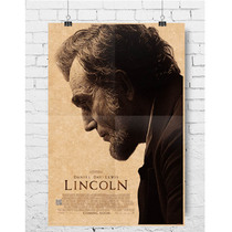 President Lincoln United States President poster bar poster decoration painting Cafe poster Kraft paper retro design style