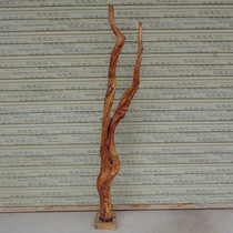 Natural cliff root carving ornaments soothe texture beautiful color Ruddy shape beautiful light stand hanger hanger