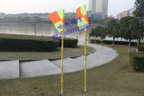 High-end standard football corner flag Plug-in corner flag patrol flag Football flag flag