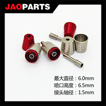 JAOPARTS metal supplement modified metal spout up to spout jet C1 diameter 6mm]