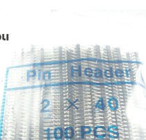 Double row pin 2*40p2 54mm pitch double row pin double row pin one pack 100 bar = 33 yuan copper pin