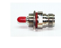 NK turn SMAK with waterproof ring nut gasket all copper radio frequency adapter N female turn SMA with nut gasket