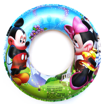 The new super thick cute cartoon Mickey swimming circle lifebuoy 60-90cm children and adults all nationwide