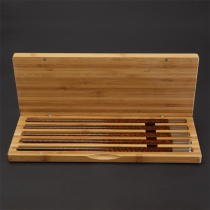 NEWREA New Sharp A Class Serpentine Wood Chopsticks Collection Creative Cutlery