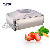 Brand YUFEH hydraulic Buffy stove self-service dining stove rectangular visual dining stove Buffy stove can be charged