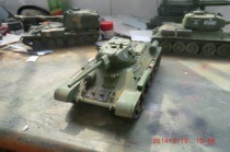 1:35 T-34-76 main battle tank finished model generation (package plate pieces)