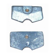 Huasheng air-cooled 4-punch 6-horsepower outboard motor outboard motor anode block original accessories