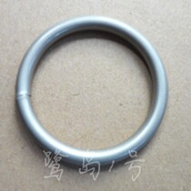 Silver gray nickel-plated iron circle ring head accessories Luggage buckle Horse clothing accessories carriage accessories 4cm ring