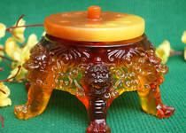 Small six-sided lion roar base (imitation glass)