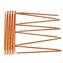 Outdoor double tent aviation aluminum tent accessories aluminum tent poles 3 6 meters of aluminium alloy zhang gan 8 5MM
