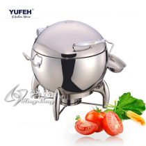 Brand YUFEH self-service soup stove round hydraulic luxury stainless steel soup stove Buffei meal stove can be charged