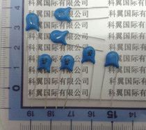 3KV 222M 222 3KV high voltage porcelain plate capacitance accuracy 20% straight plug ceramic plate capacitor punch Crown direct shot