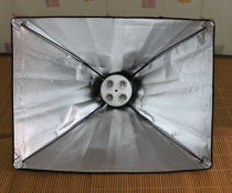 Photography quadruple lamp photography lamp set 4 lamp holder soft box ceramic lamp E27 interface clothing shooting supplementary light