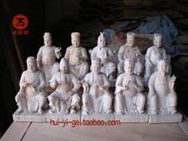 Sixty Jiazi White Blank 05 60 yuan Chen lacquer thread carving gold wood carving Buddha statue 20cm