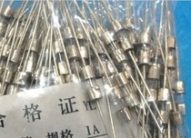 New environmentally friendly 3x10 fuse 1A 2A 3A 5A cap glass fuse copper cap with lead