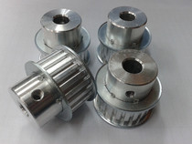 Synchronous wheel XL type 20-tooth synchronous pulley trapezoidal tooth pitch 5 08MM screw fixing can be customized according to the figure